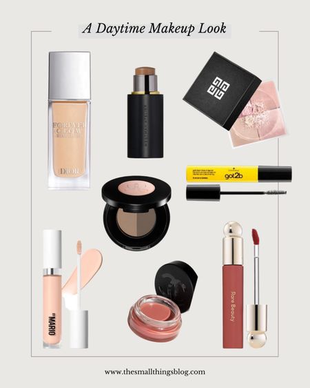 Makeup products used by a professional makeup artist to create an daytime makeup look 

#LTKBeauty