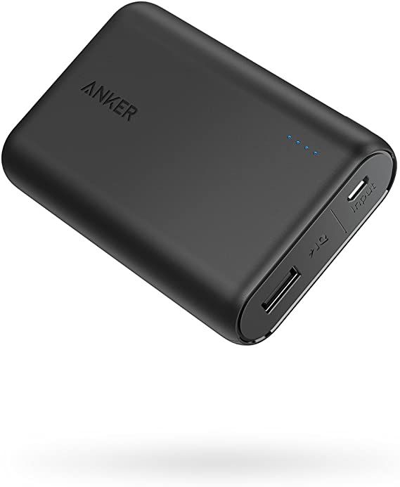 Anker PowerCore 10000 Portable Charger, 10000mAh Power Bank, Ultra-Compact Battery Pack, High-Spe... | Amazon (US)