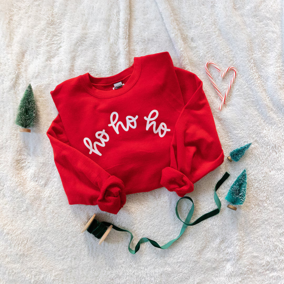 Ho Ho Ho Sweatshirt - Etsy | Etsy (US)