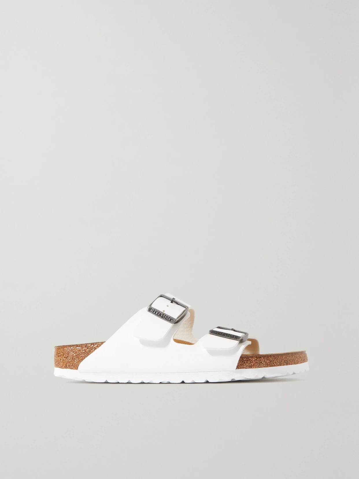 Birkenstock - Arizona Oiled Leather Sandals - White | NET-A-PORTER (UK & EU)