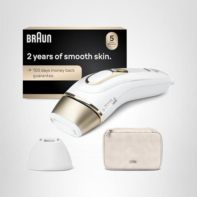 Braun IPL, Silk·Expert Pro 5, IPL Hair Removal for Women and Men, Permanent Laser Hair Reduction... | Amazon (US)