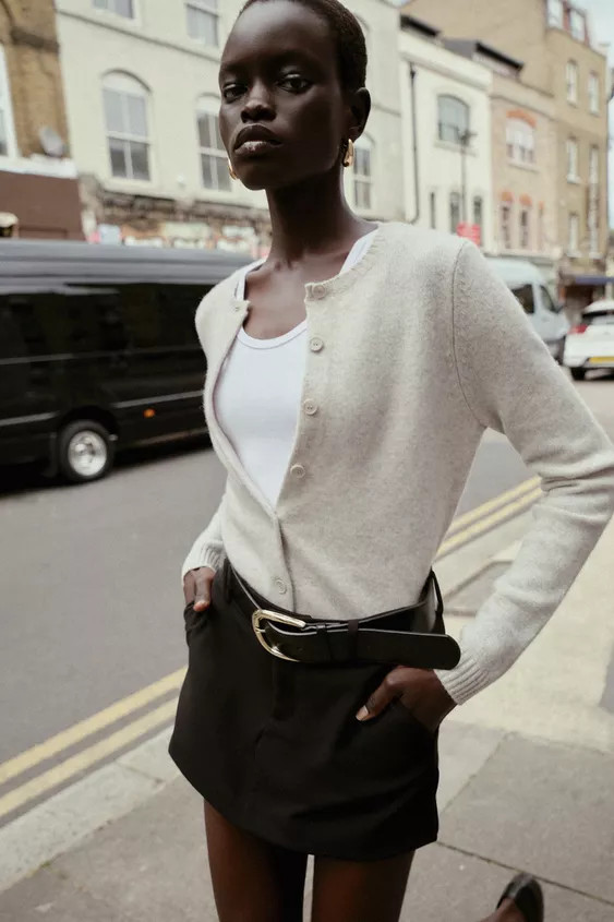 100% WOOL BASIC JACKET | Zara UK