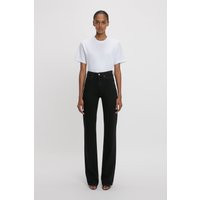 Victoria Beckham Julia Stretch Jean In Washed Black 25R | Victoria Beckham UK