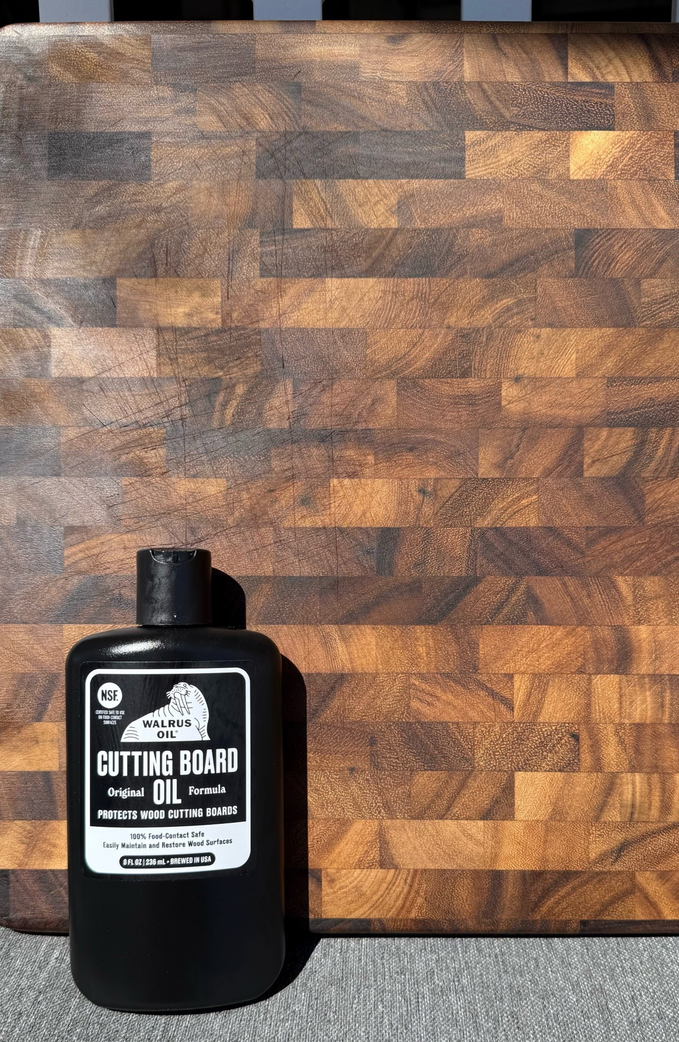 Gave new life to my 16 year old cutting board! 

A quick sand, a rinse off and dry, anda quick oil application and she's good to go for another 16 years!

#LTKHome #LTKfoodie #LTKdayinmylife