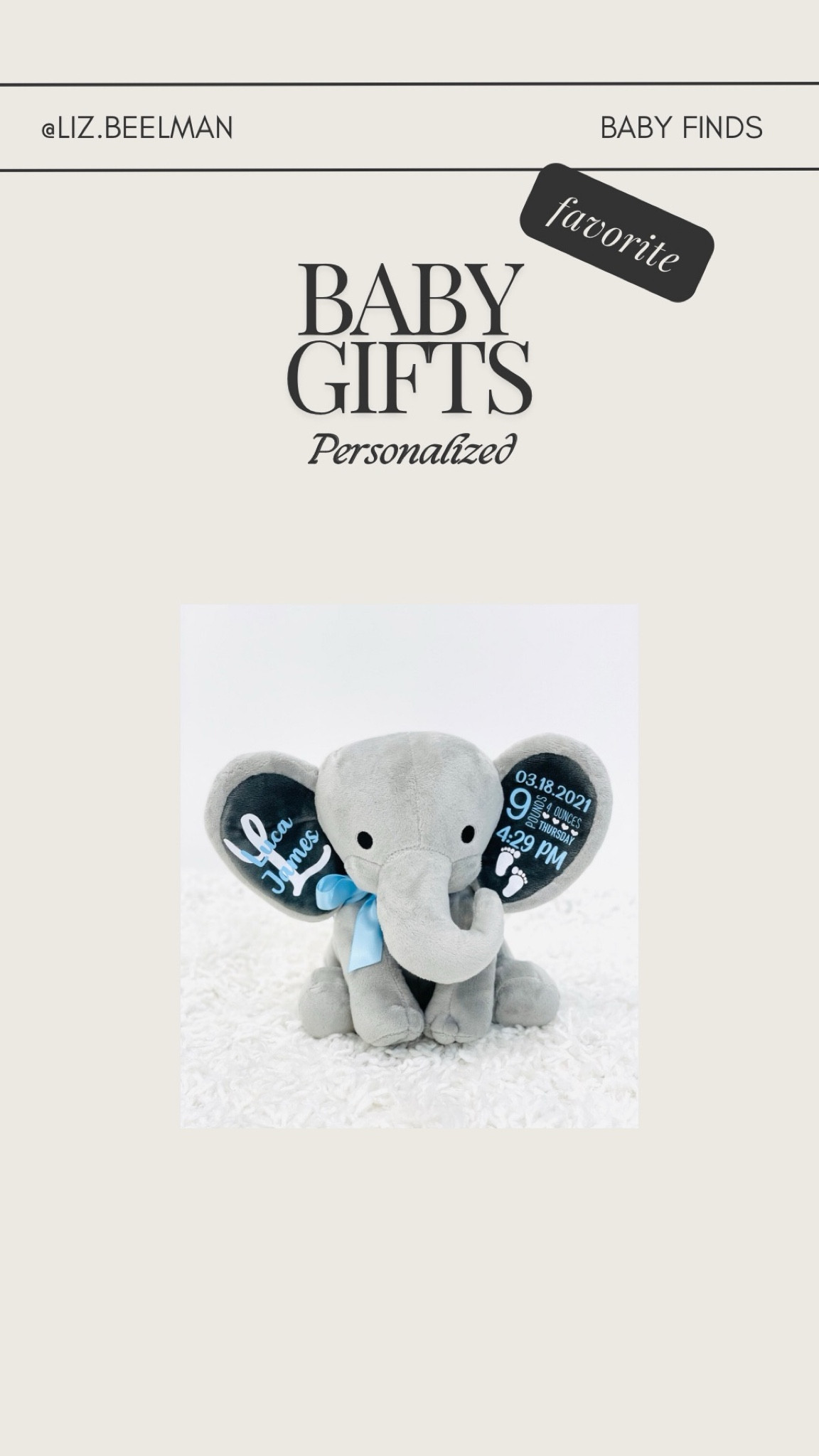 Baby gifts - personalized 

#LTKBump #LTKKids #LTKBaby