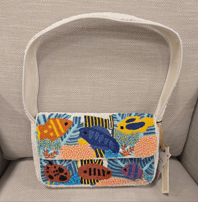 Embroidered Beaded Fish Shoulder Bag | eBay | eBay US