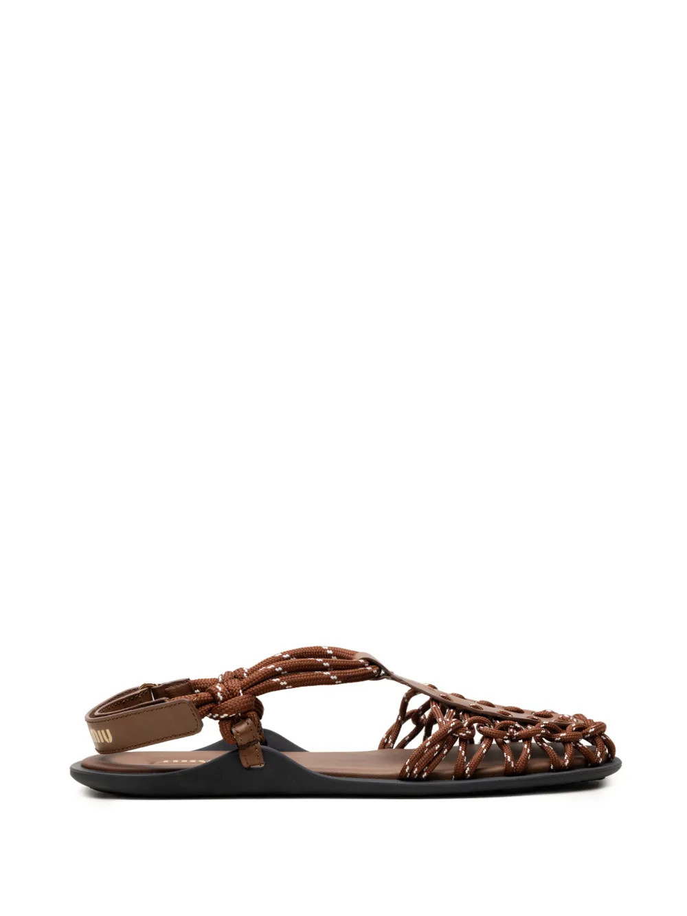 rope-detail flat sandals | Farfetch Global