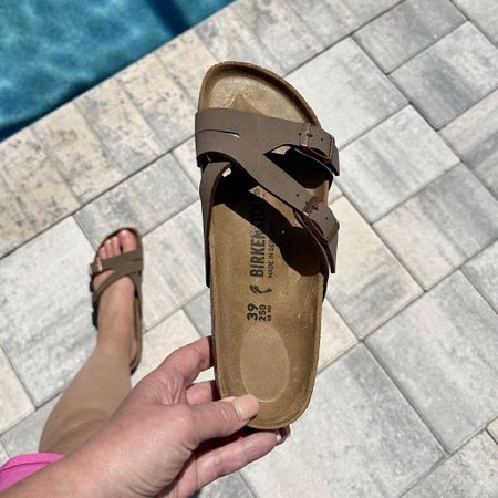 🔥 Another AMAZING score that could go fast!!! Birkenstock Yao for $69.99 shipped 👇! Choose from 6 colors - 3 Natural (mine are Neutral Mocha) and 3 glittery fashion colors! Note that these follow BIrk sizing and I will put that chart below for you. I wear size 9, but I'm a 39 in Birks (which says 8-8.5)! (#ad)

#LTKsalealert #LTKshoecrush #LTKfindsunder100