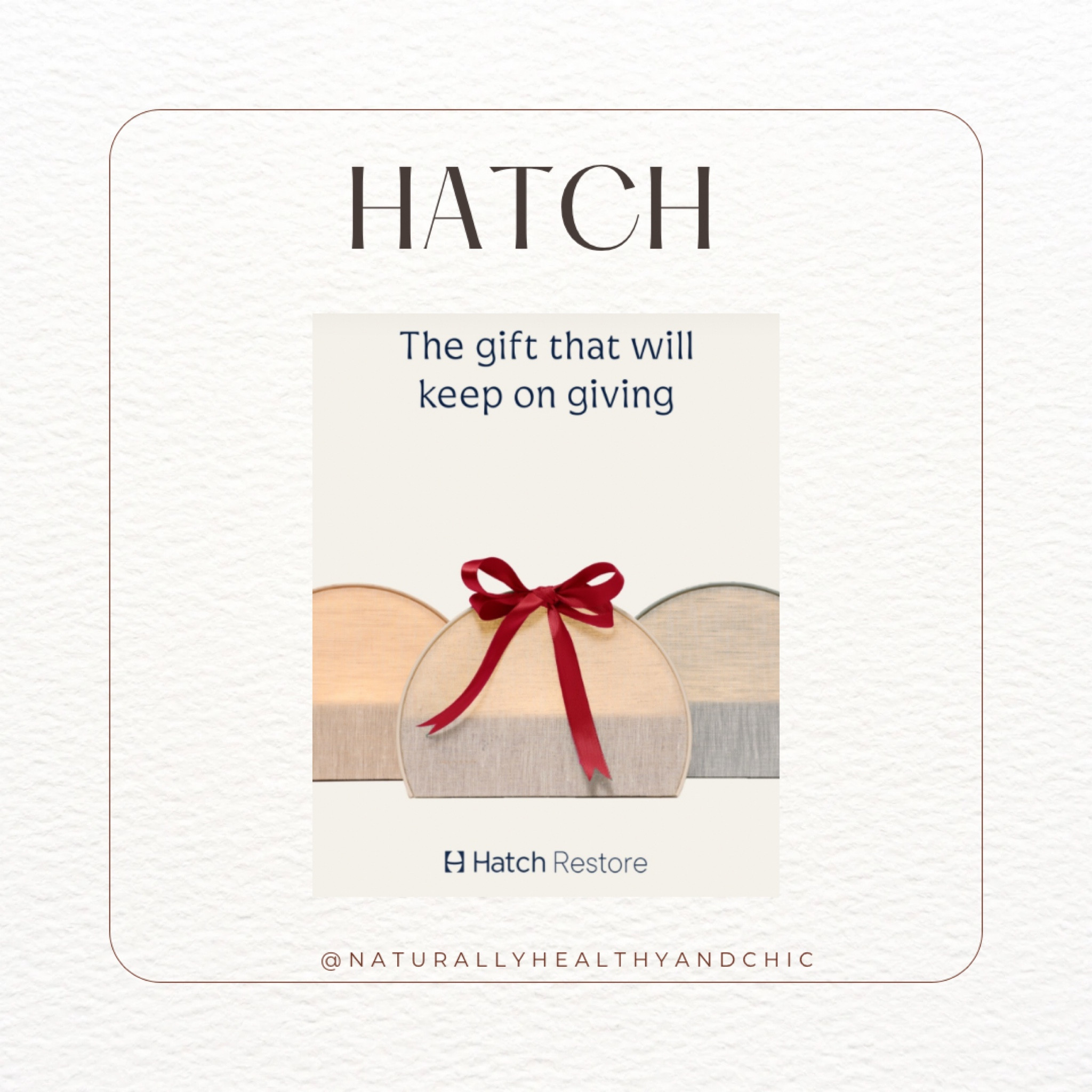 Hatch. The best alarm clock ever. Calm, meditation, ocean sounds, sound machine. Hatch restore . 

#LTKGiftGuide #LTKhome #LTKsalealert