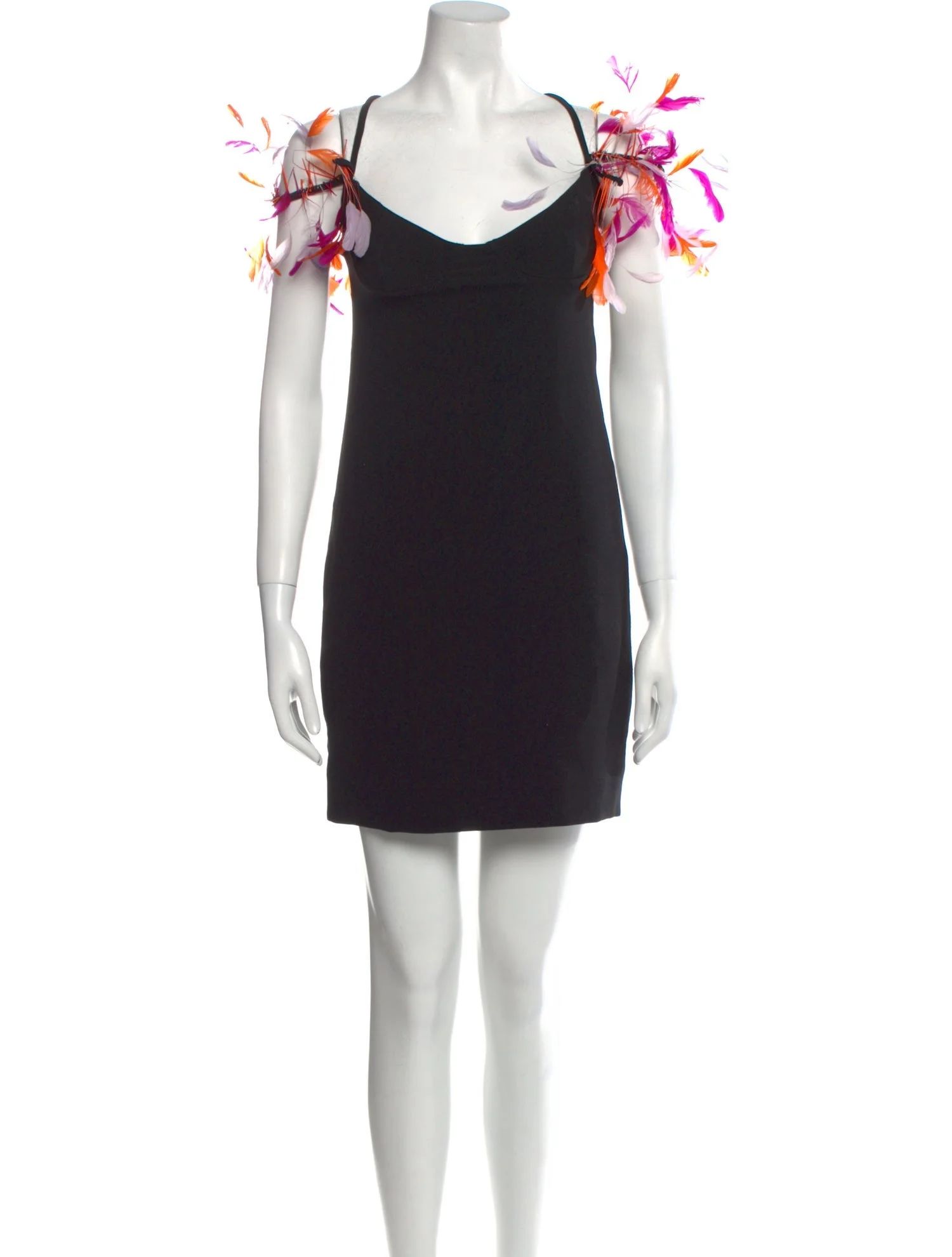 Square Neckline Mini Dress | The RealReal