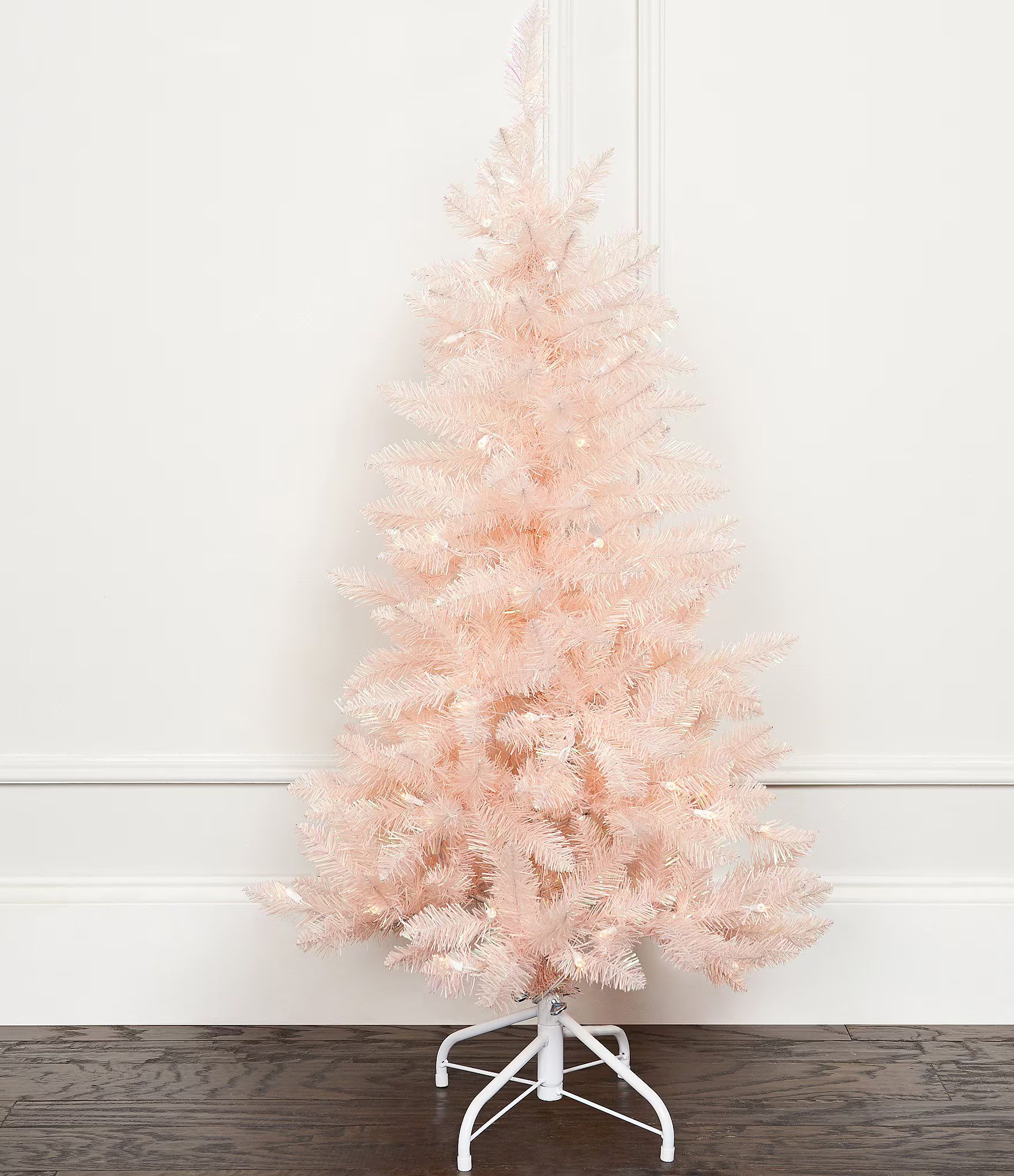 Trimsetter Iridescent Pink Pre-Lit 4-ft. Christmas Tree | Dillard's | Dillards