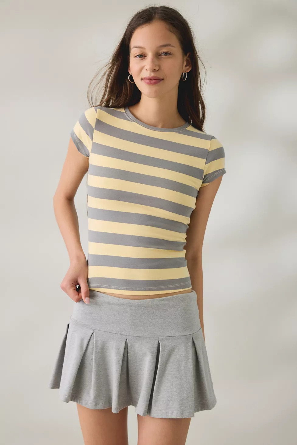 Out From Under Bec Short Sleeve Baby Tee | Urban Outfitters (US and RoW)
