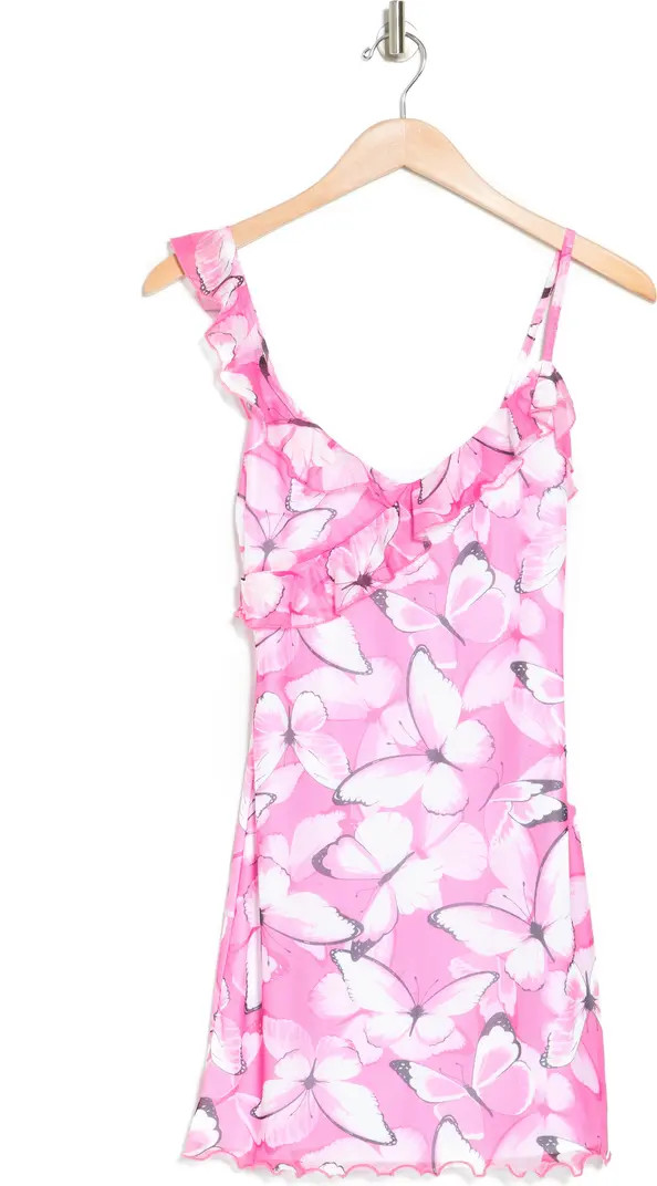 Ruffle Butterfly Mesh Dress | Nordstrom Rack