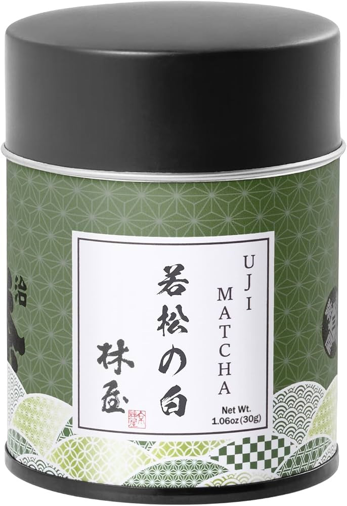 KYOHAYASHIYA Wakamatsu Uji Matcha Powder, Ceremonial Grade, 30g/1.06oz | Amazon (US)