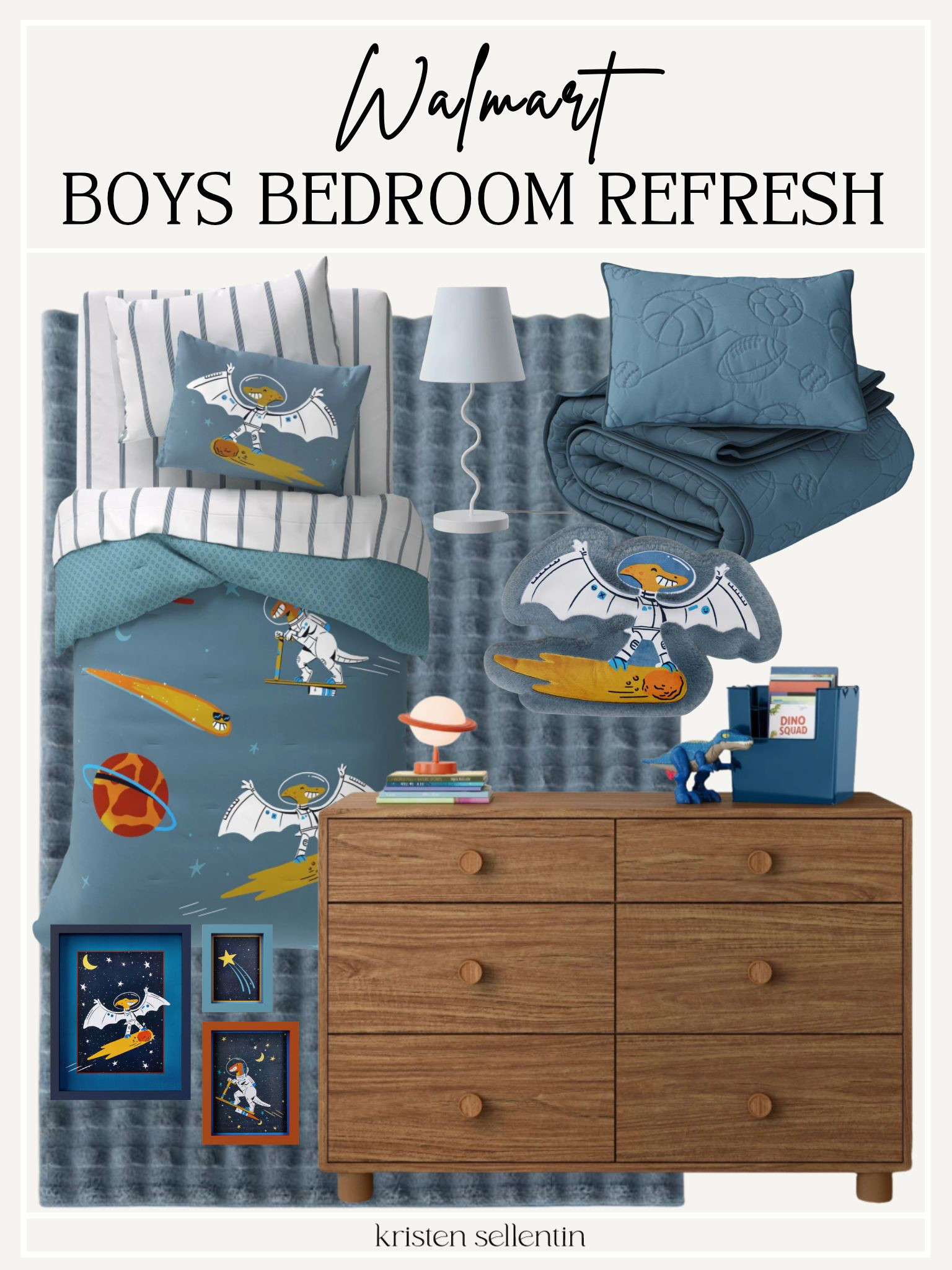 Boys bedroom refresh @ Walmart! Great finds for under $35!

#LTKSeasonal #LTKHome #LTKKids
