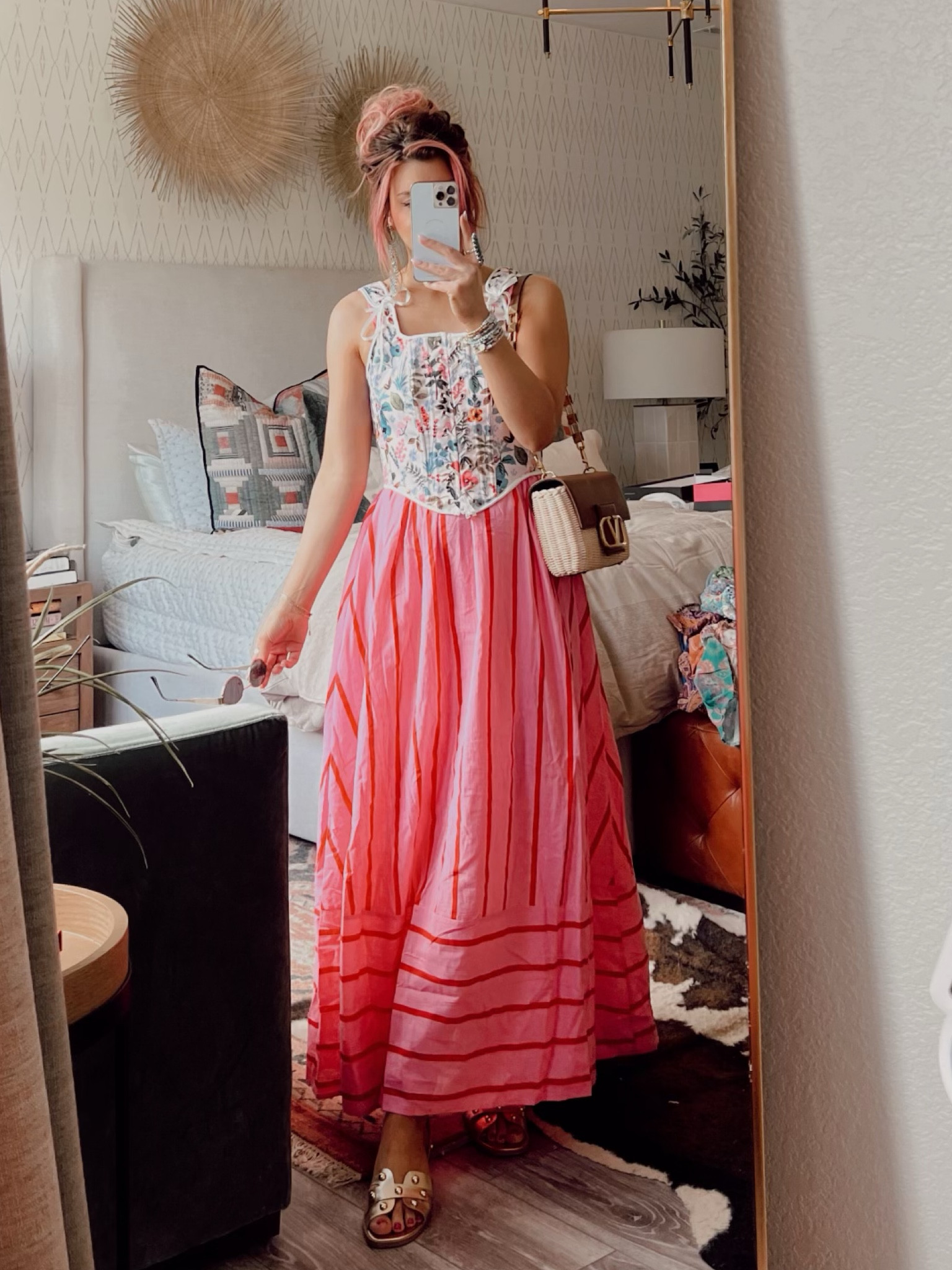 light blue summer maxi dress Summer Of Love Lace Trim Maxi Dress Blue
