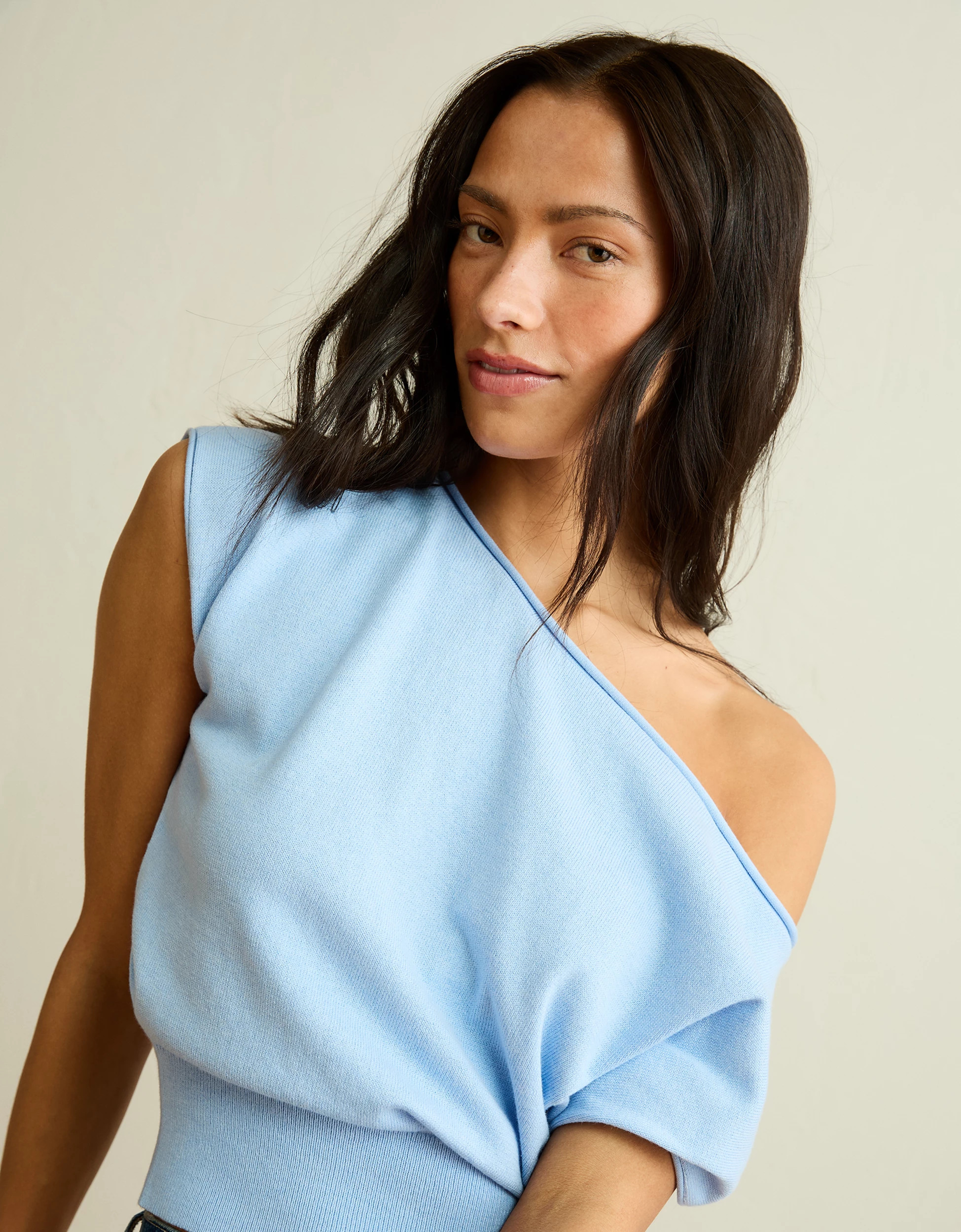 AE Off-the-Shoulder Cinched Sweater Tee | American Eagle Outfitters (US & CA)