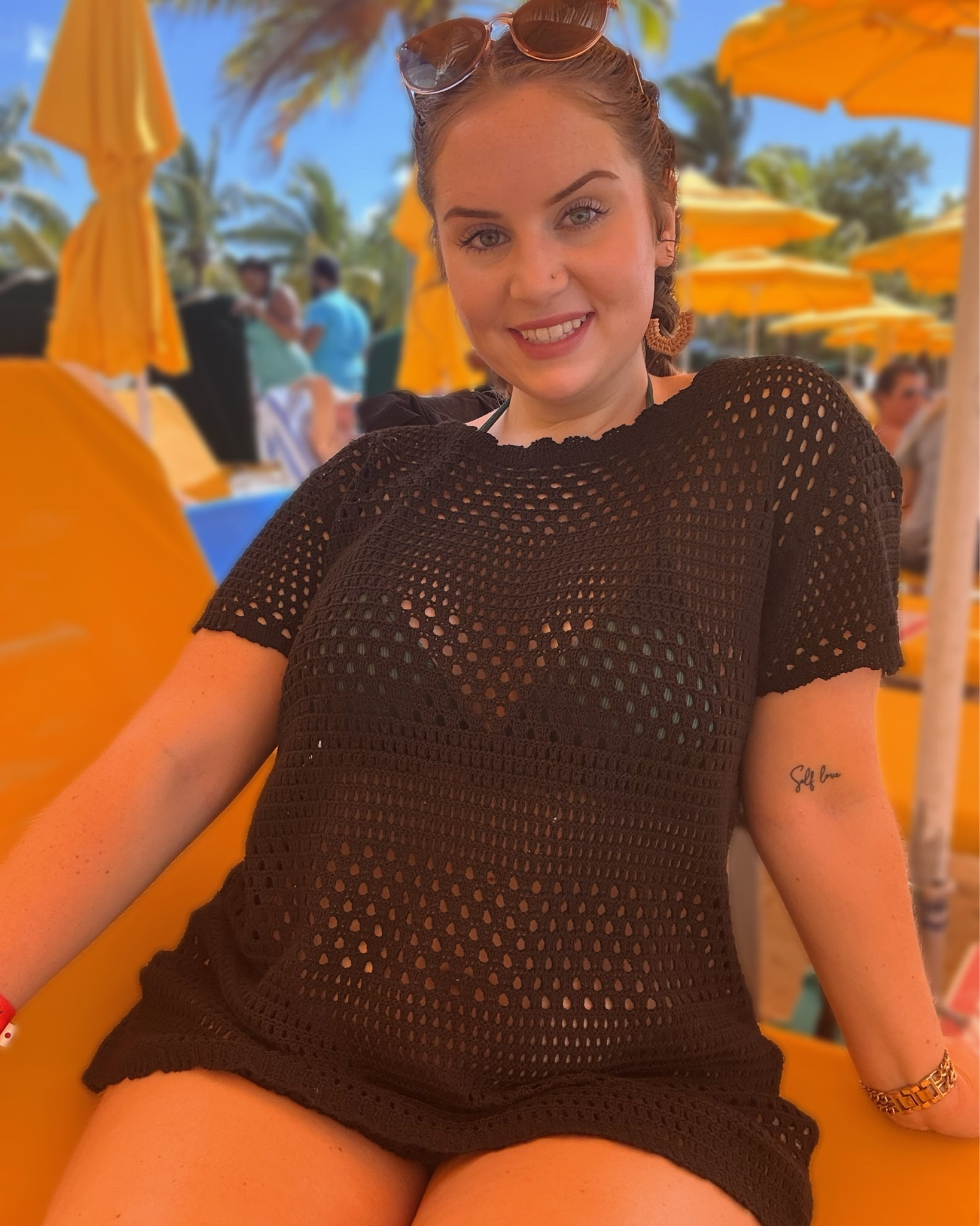 swim suit & cover up 

#LTKMidsize #LTKSwim