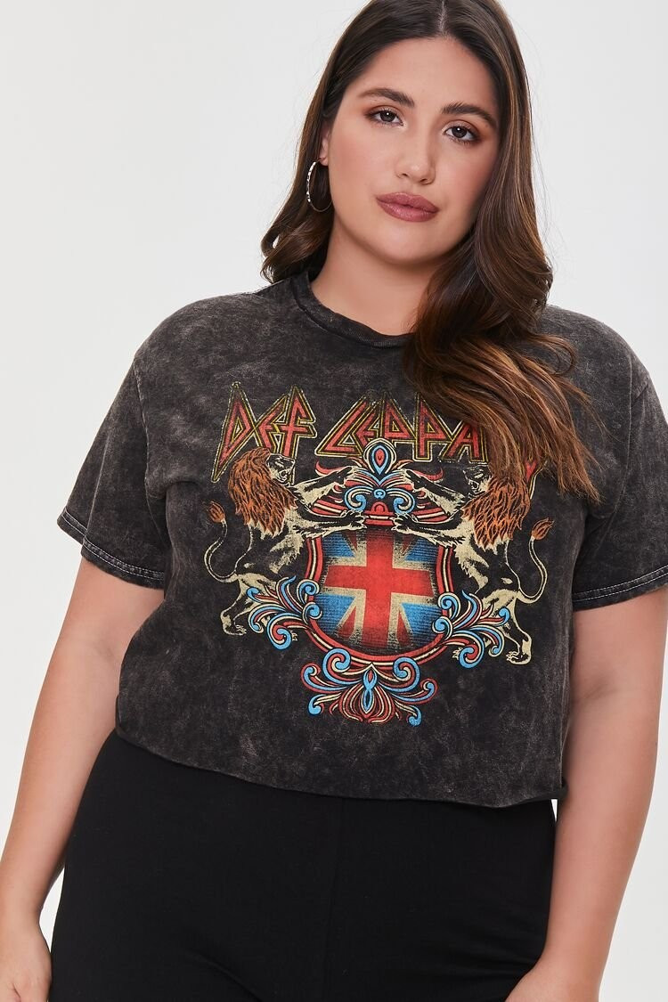 Plus Size Def Leppard Graphic Tee | Forever 21 (US)