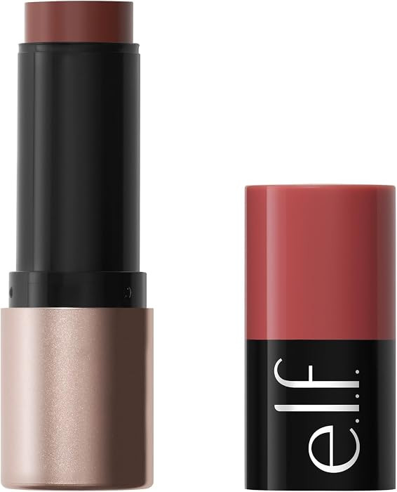 e.l.f. Soft Glam Cream Blush Stick, Cinna-mood     Buildable Cream Blush for A Natural Flush & Sa... | Amazon (US)