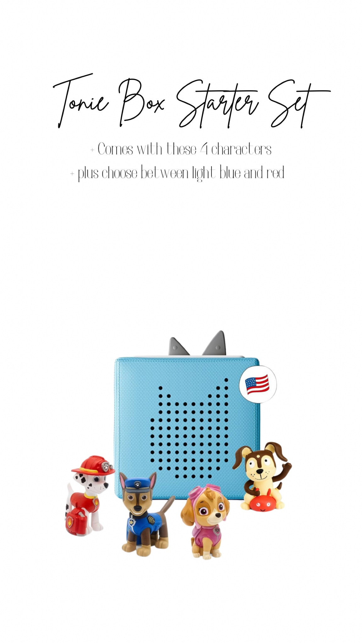 42% off tonie box starter set! Black Friday sale on amazon! 

Tonie box, tonie box for kids, Amazon tonie box, tonie box characters, Black Friday sale Amazon , Amazon Black Friday sale for kids , kids Christmas gifts 

#LTKGiftGuide #LTKHoliday #LTKCyberWeek