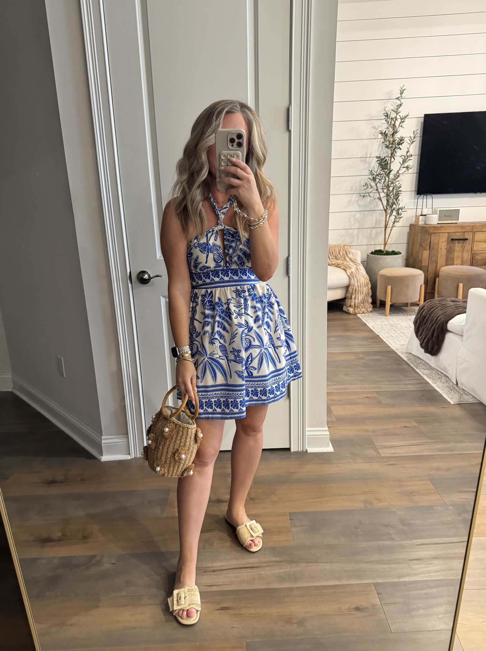 Vacation style looks $$ but is Amazon! Wearing a size S in this tropical halter mini dress. 

Amazon, spring, summer, fashion, finds, affordable, women’s, outfits, trendy, casual, chic, wardrobe, essentials, style, inspo, clothing, deals, budget, everyday, staples, aesthetic, minimal, versatile, comfortable, flattering, modern, seasonal, must-haves, spring-break, vacation, cruise, beach, warm-weather. 

 #LTKootd #LTKSeasonal #LTKTravel