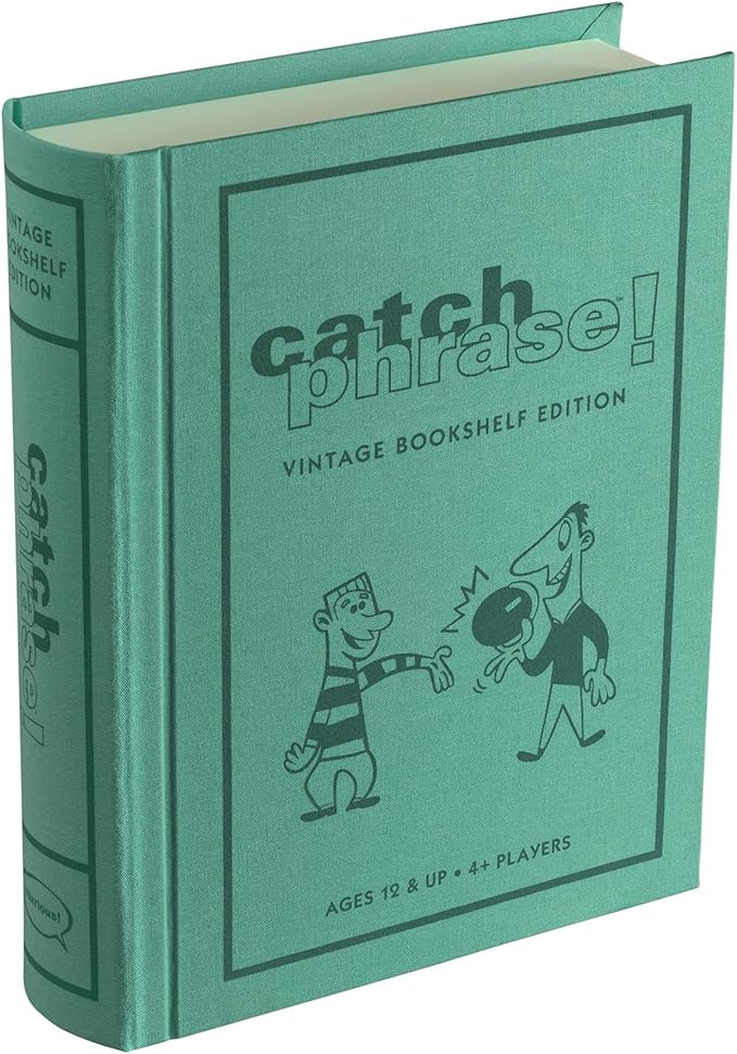 WS Game Company Catch Phrase Vintage Bookshelf Edition | Amazon (US)