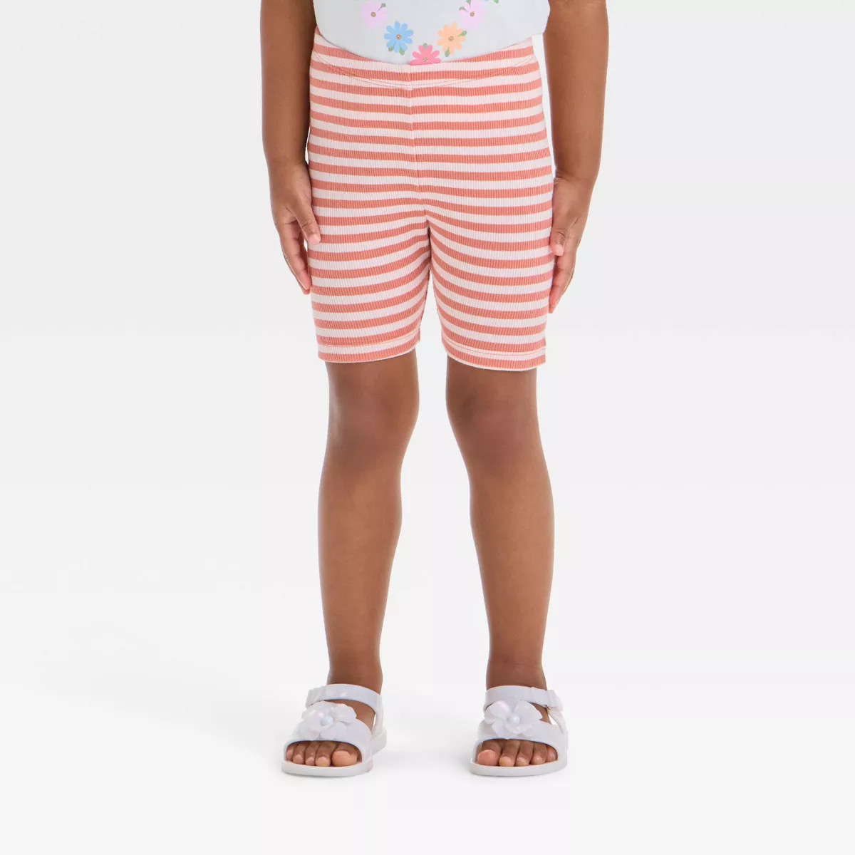 Toddler Girls' Ribbed Bike Shorts - Cat & Jack™ | Target