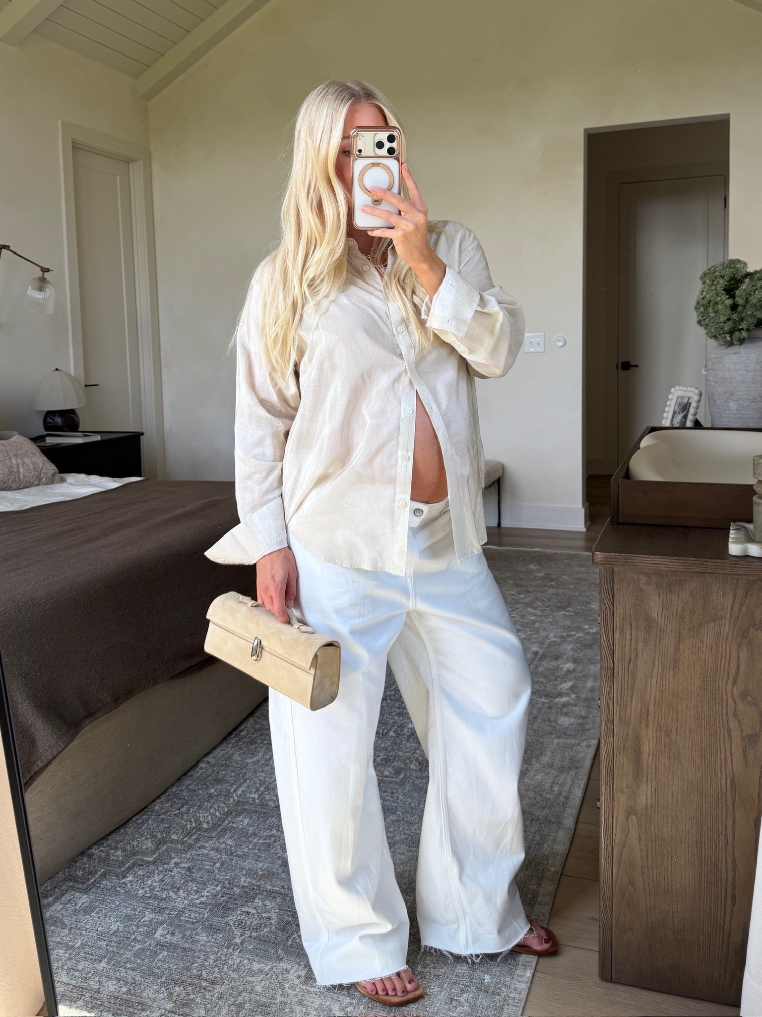 SIZE: med top ($$ linked similar), 32 jeans (sized up for pregnancy from 26), shoes tts, code “KPGS20!” for tennis necklace. #kathleenpost

Date night look, chic dinner outfit, bump friendly, maternity look

#LTKBump #LTKootd