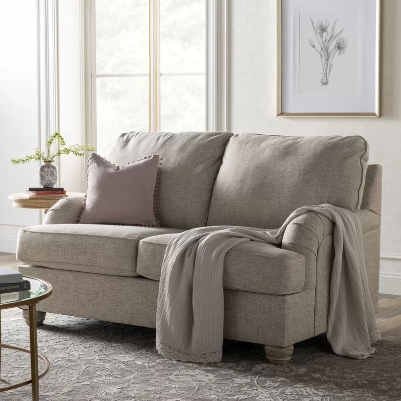 Cantata 66'' Round Arm Loveseat | Wayfair North America