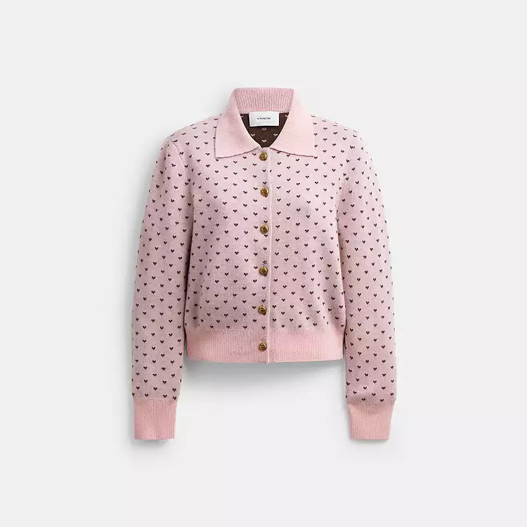 Shrunken Heart Cardigan | Coach (US)