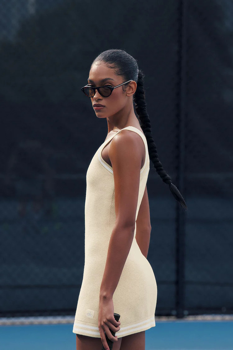 Tennis Club Sweater Knit Dress | Alo Yoga (US)