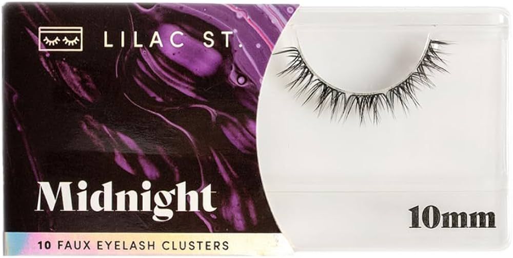 Lilac St. - Midnight Lashes - Dark & Lush Lash - Criss-Crossing Flare Style - Ultra Lightweight &... | Amazon (US)