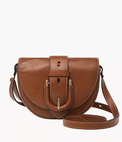 Harwell Leather Small Flap Crossbody Bag | Fossil (US)