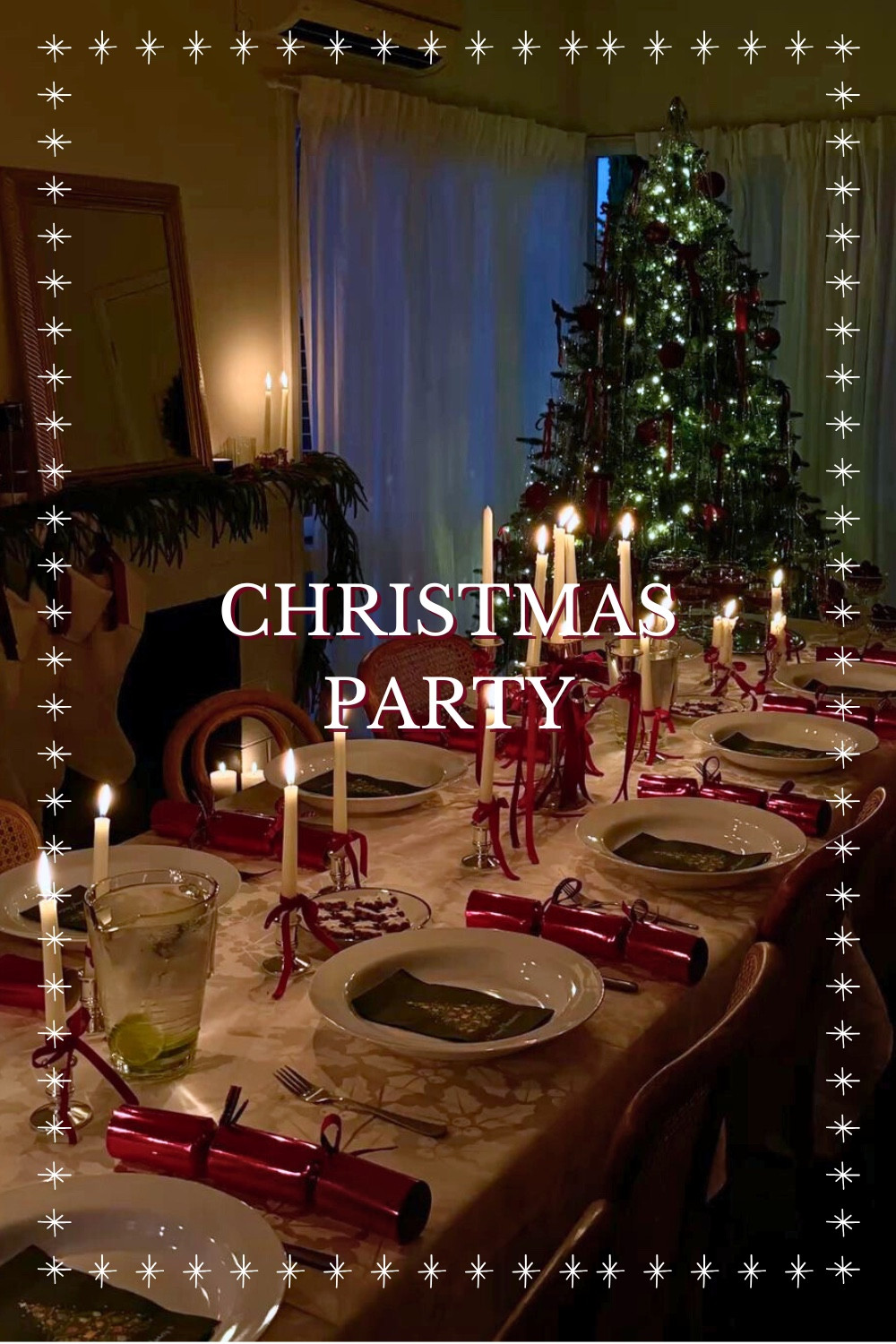 Get Holiday Party ready with a candlelit table, classic crackers, and the glow of the tree — the kind of Christmas dinner setup that feels straight out of a holiday movie. Cozy, festive, and ready for unforgettable moments around the table.

Tap to shop the tabletop details, candleholders, and hosting favorites. 🎄🕯️
#ChristmasParty #HolidayTablescape #CozyChristmas #DinnerPartyDecor #FestiveHosting

#LTKSeasonal #LTKHome #LTKHoliday