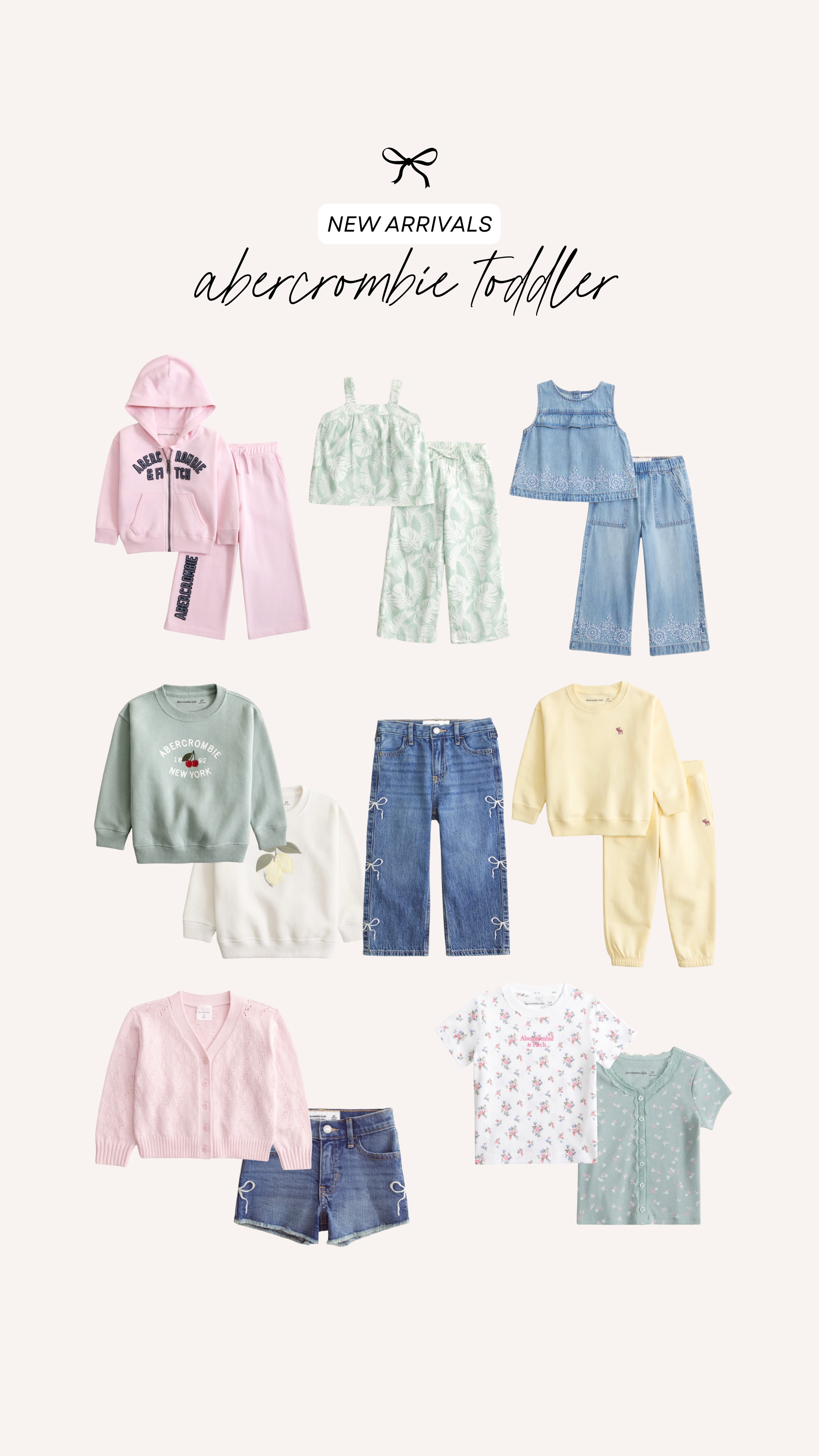 I can't get over how cute the new Abercrombie Baby and Toddler line is! 

 #LTKmomlife #LTKBaby #LTKKids