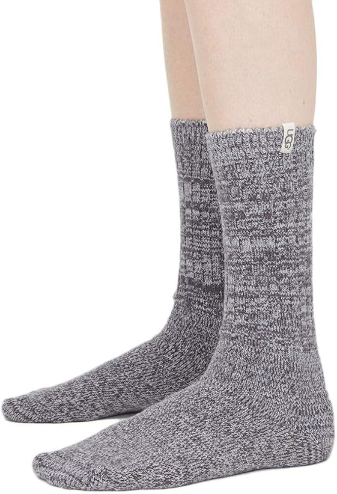 UGG Women's Rib Knit Slouchy Crew Sock | Amazon (US)
