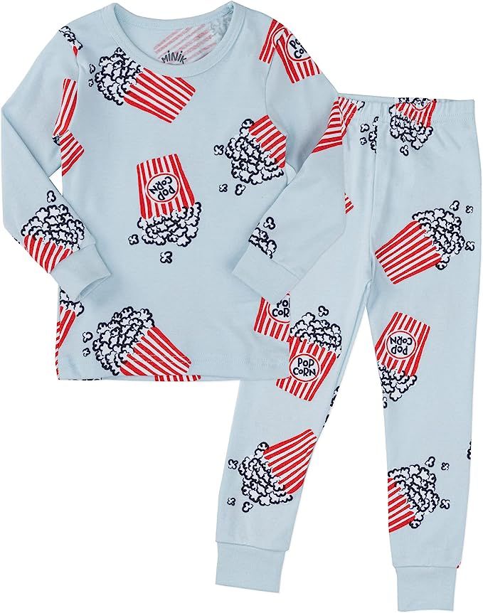 Mini-K Baby Toddler Kids Boys Girls Sleepwear Pajamas 100% Cotton Long Sleeve 2pcs Pjs Set | Amazon (US)