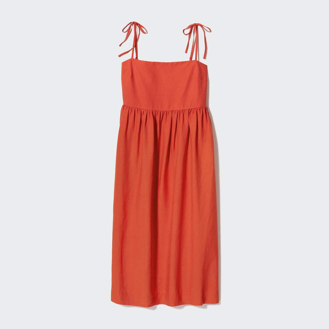 Linen Blend Camisole Dress | UNIQLO (UK)