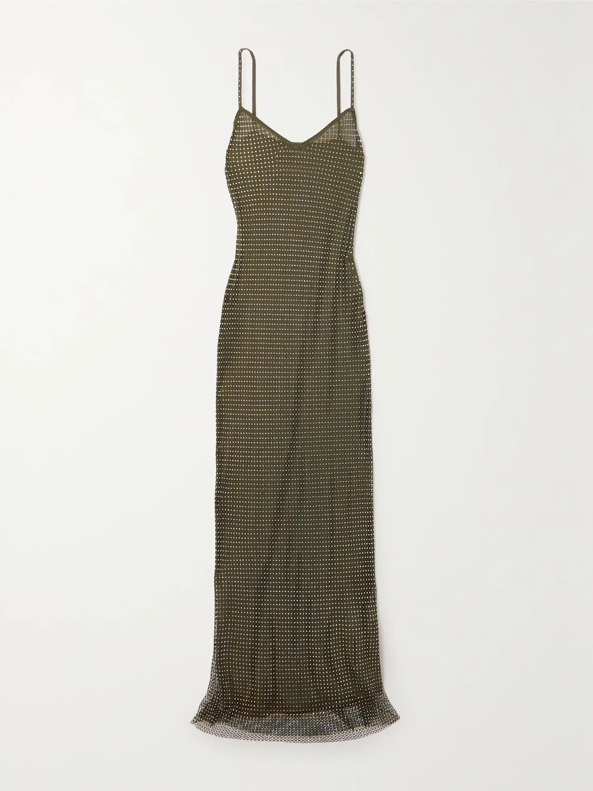 Crystal-embellished fishnet gown | NET-A-PORTER (US)