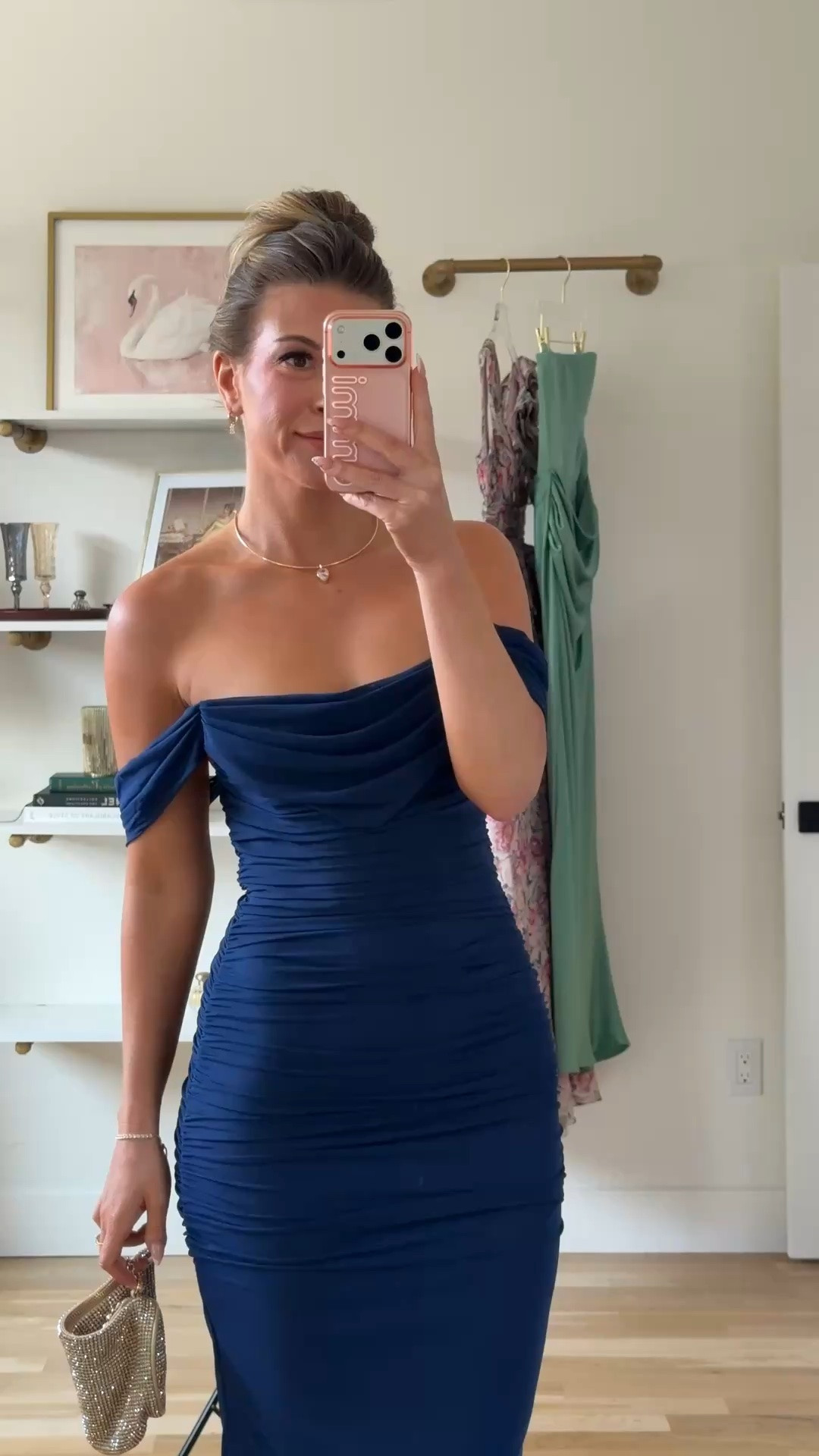 Navy off-the-shoulder ruched maxi with a fitted silhouette amazon fall formal event & wedding guest dress ✨

Im 5’4” and wearing my usual small/2 

electric picks: emerson20

amazon fashion, amazon dresses, amazon finds, amazon outfit ideas, amazon summer outfits, affordable fashion finds, resortwear, resort outfits, vacation outfits, vacation dresses, beach vacation outfits, summer vacation outfits, tropical vacation outfits, vacation outfit ideas, summer wedding guest dresses, wedding guest dresses, cocktail dresses, semi-formal dresses, black tie wedding guest dresses, destination wedding guest dresses, garden party dresses, wedding guest outfit ideas

#LTKU #LTKgrwm #LTKWedding