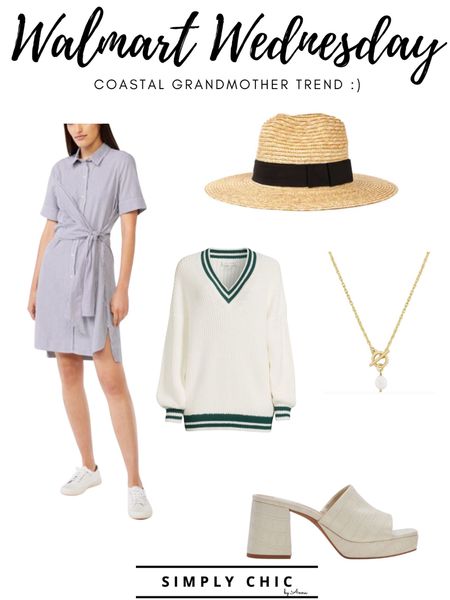 Cutest coastal grandma look with most pieces from Walmart 🙌🏻 this dress is so chic and versatile throw the sweater over the shoulders to complete the look! 



Affordable outfit
Walmart fashion
Coastal grandmother 
Trend alert
Trendy outfit
Transitional outfit
Outfit ideas

#LTKSeasonal #LTKunder50 #LTKstyletip