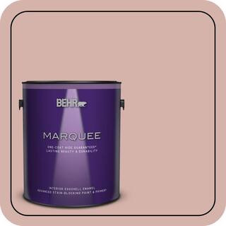 1 gal. #S170-3 Castilian Pink One-Coat Hide Eggshell Enamel Interior Paint & Primer | The Home Depot