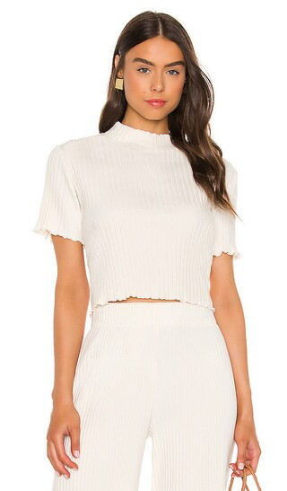 Sunnyside Lounge Top in Cotton | Revolve Clothing (Global)