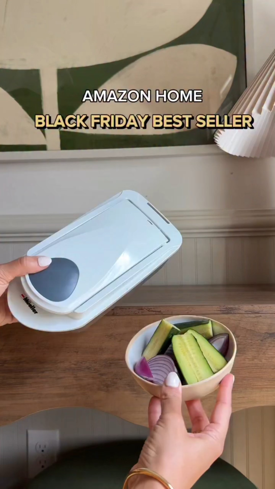 Follow + Comment “DEAL” to my favorite vegetable chopper deals!!🎉🎉 The easiest way to make salads & chop alll of your fav vegetables!!! 🥰 #amazonblackfriday