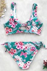 Cherry Blossom Double Knot Bikini | Cupshe