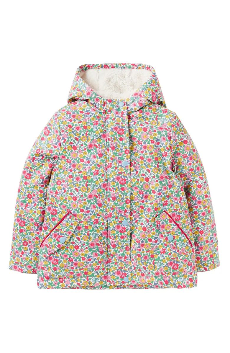 Mini Boden Kids' High Pile Fleece Lined Jacket | Nordstrom | Nordstrom