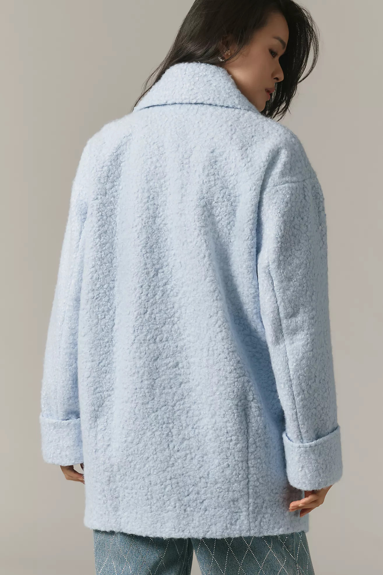 By Anthropologie Double-Breasted CoatBy Anthropologie1 Review Reviews$188.00Color: SKYFitStandard... | Anthropologie (US)