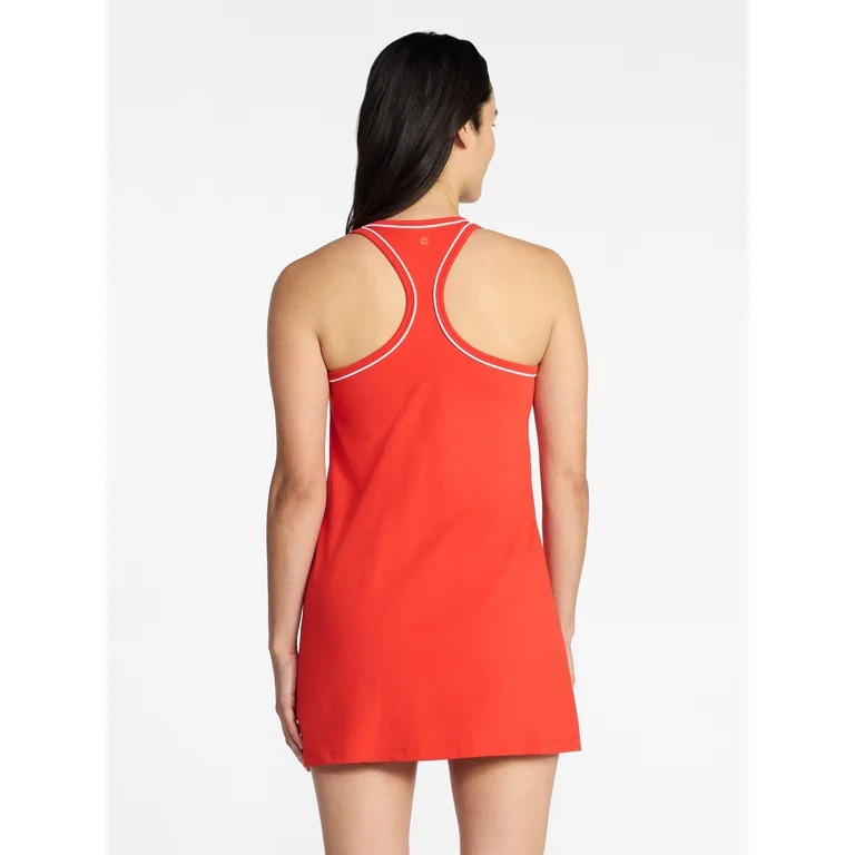Avia Women's Piped Trim Active Dress, Sizes XS-XXXL | Walmart (US)