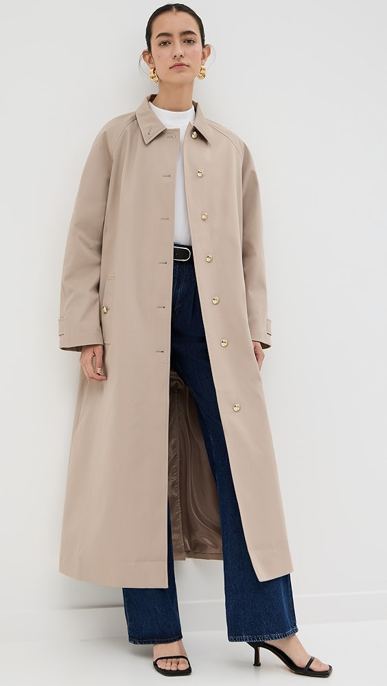 ANINE BING Randy Maxi Trench Coat | Shopbop | Shopbop